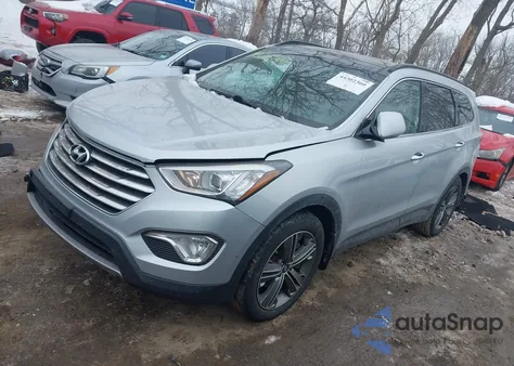 2016 Hyundai Santa Fe Limited from USA, damaged, VIN KM8SRDHF2GU151290